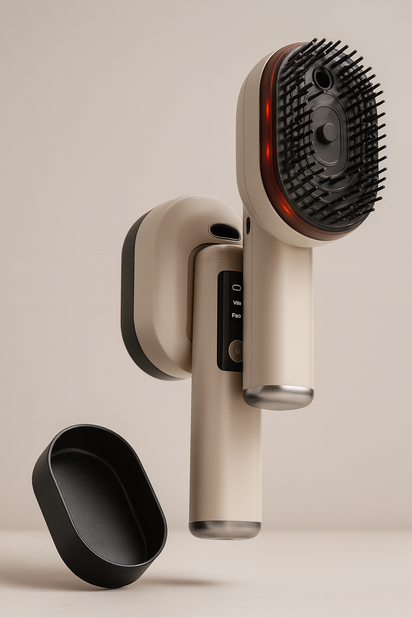 Scalp Top Care™ 3 Modes Small Electric Massage Comb Portable, Head Essence Oil Applicator