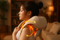 RICK HK Warm Neck and Shoulder Massager Massage/Hot Compress Massager
