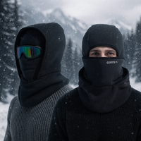 Multi Functional Outdoor Thermal Integrated Balaclava Hat Scarf & Earmuffs In One Soft