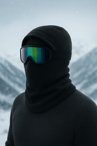 Multi Functional Outdoor Thermal Integrated Balaclava Hat Scarf & Earmuffs In One Soft